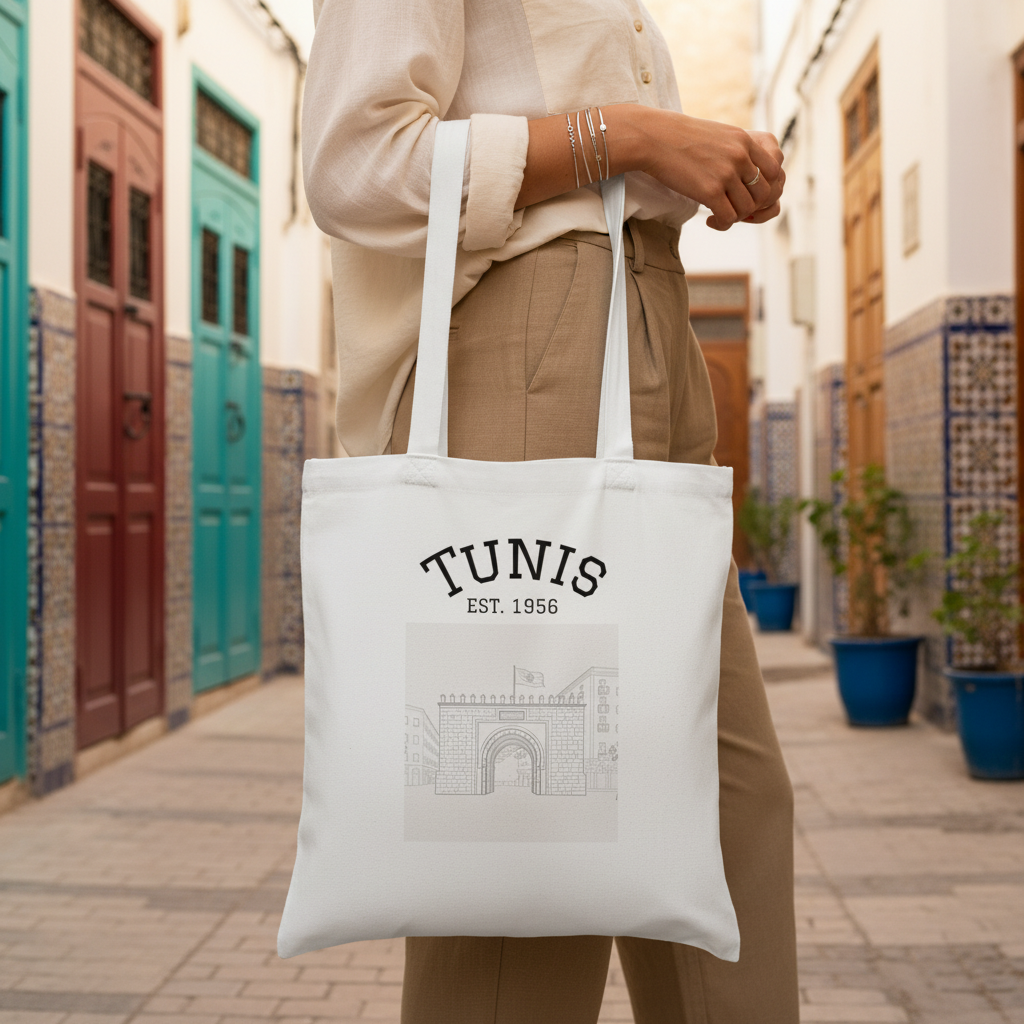 Tunis Tote Bag Tounsi Style