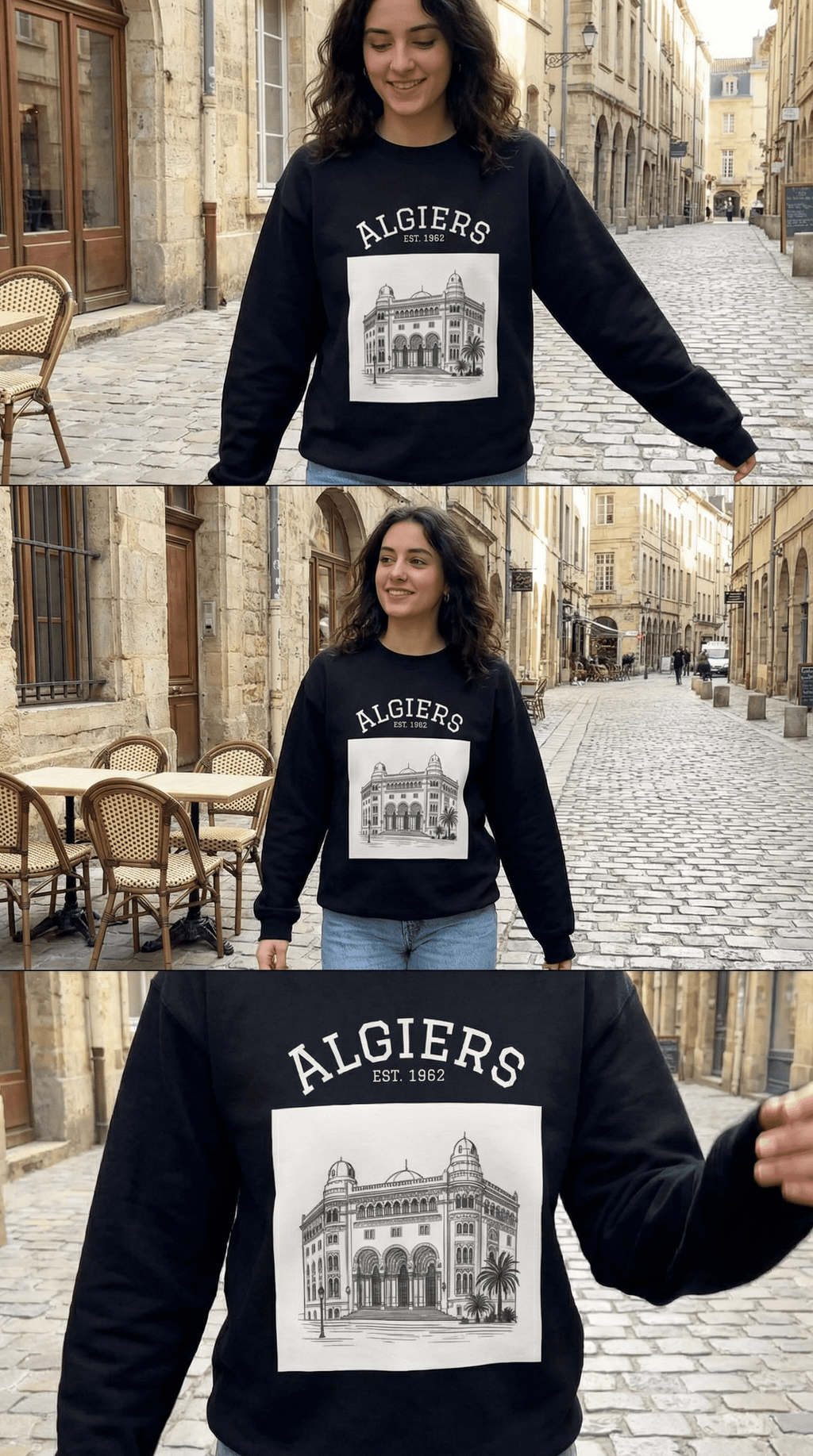 Unisex Algiers Dziri style Sweatshirt