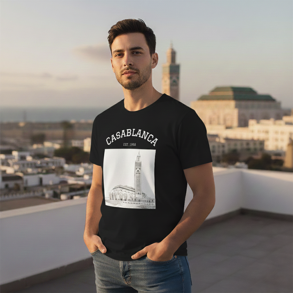 Unisex Casablanca Maghrebi style T-Shirt