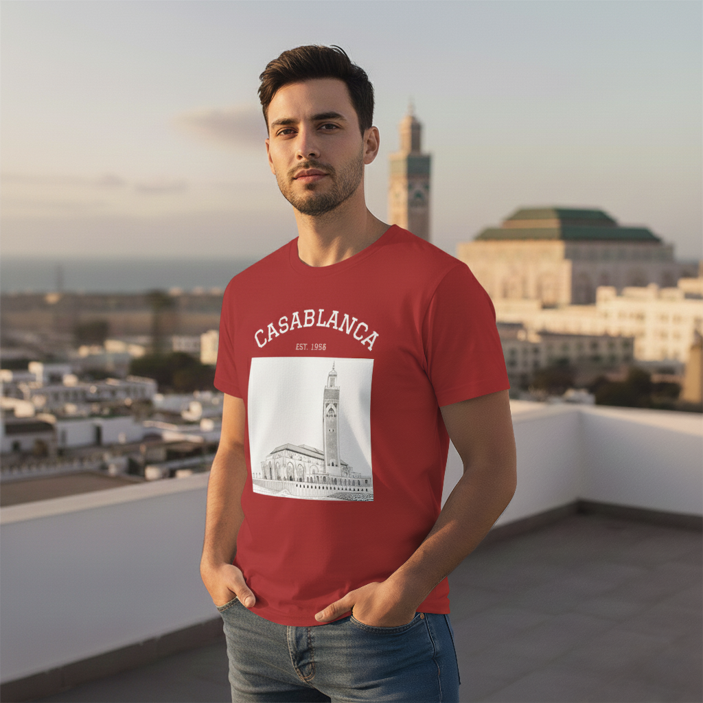 Unisex Casablanca Maghrebi style T-Shirt