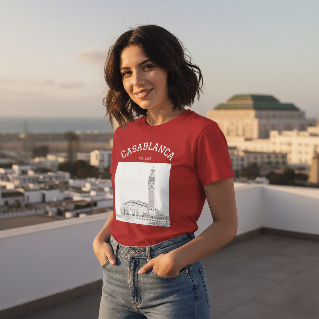 Unisex Casablanca Maghrebi style T-Shirt