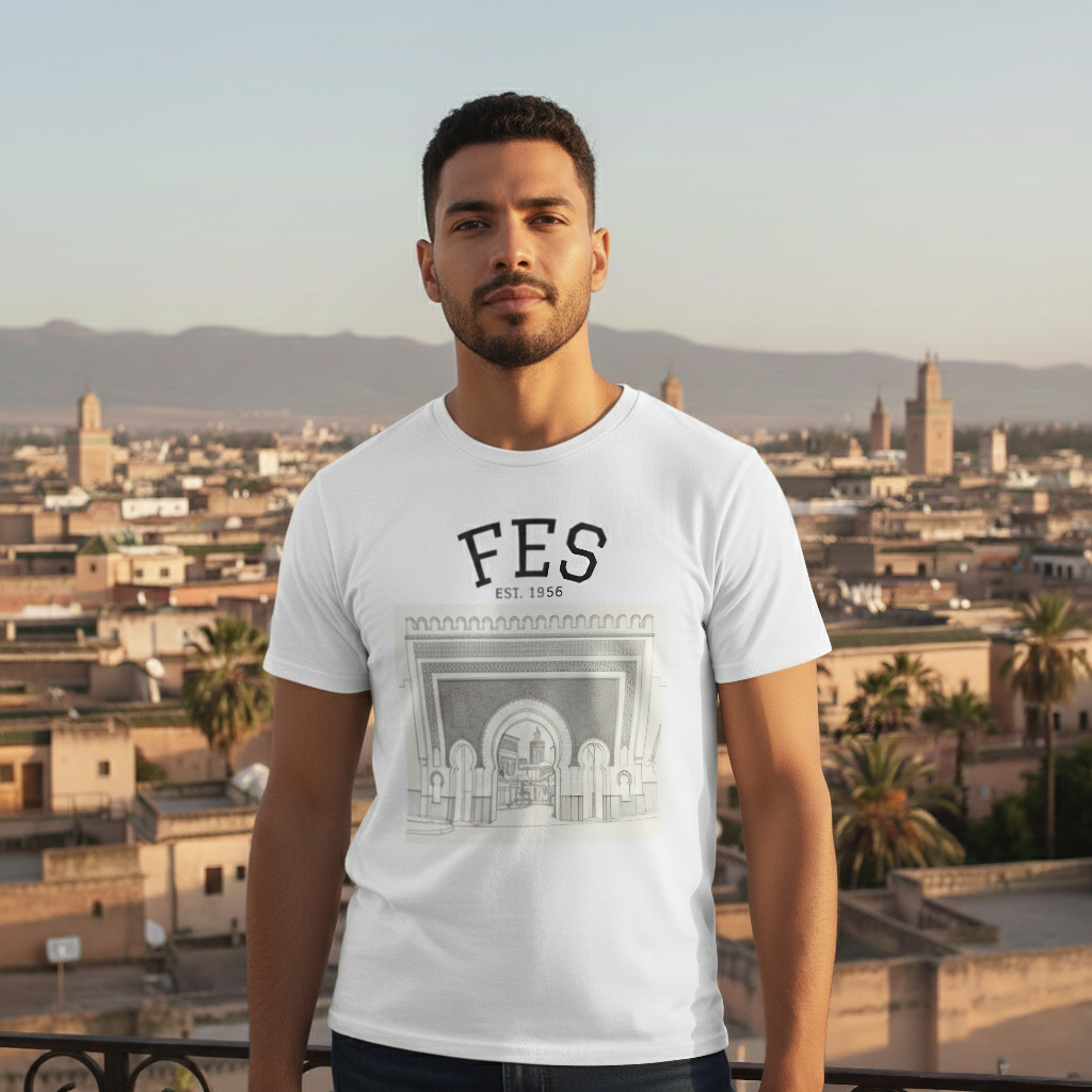 Unisex Fes Maghrebi style T-shirt