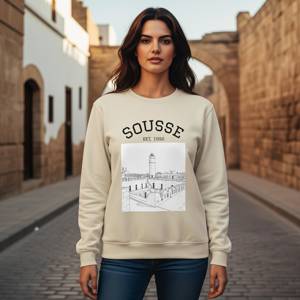 Sousse Tounsi Style Sweatshirt