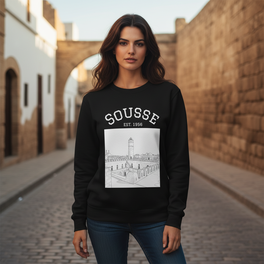 Sousse Tounsi Style Sweatshirt