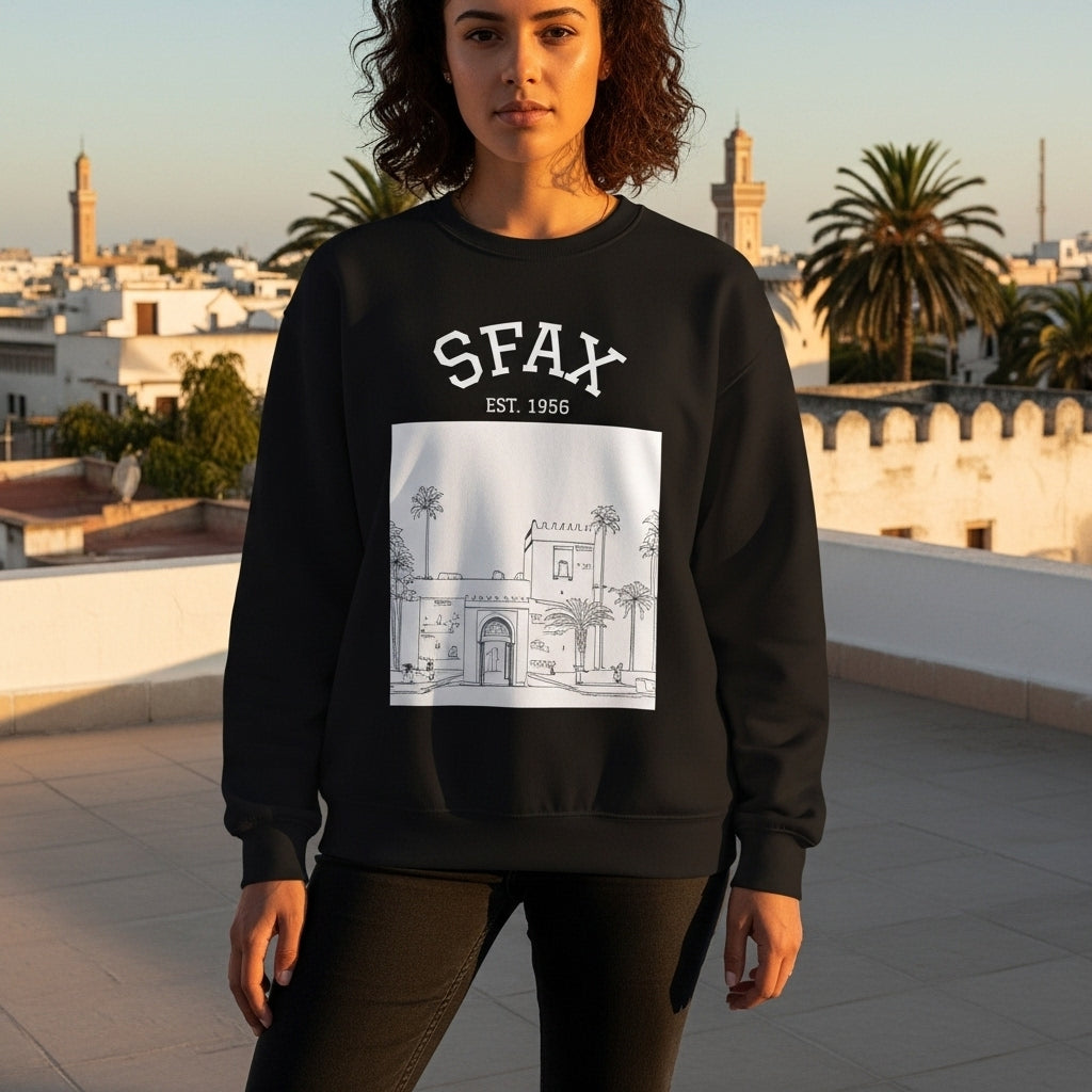 Sfax Tounsi Style Sweatshirt
