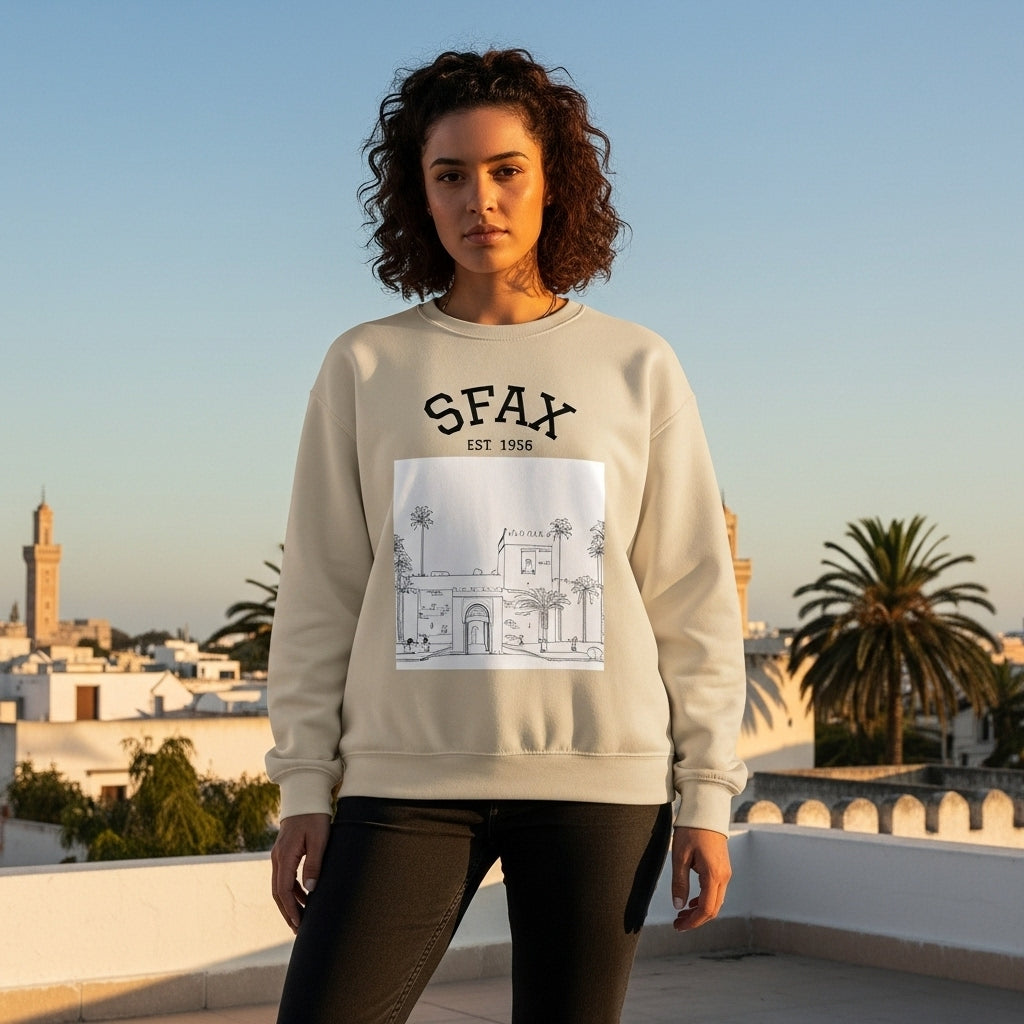 Sfax Tounsi Style Sweatshirt