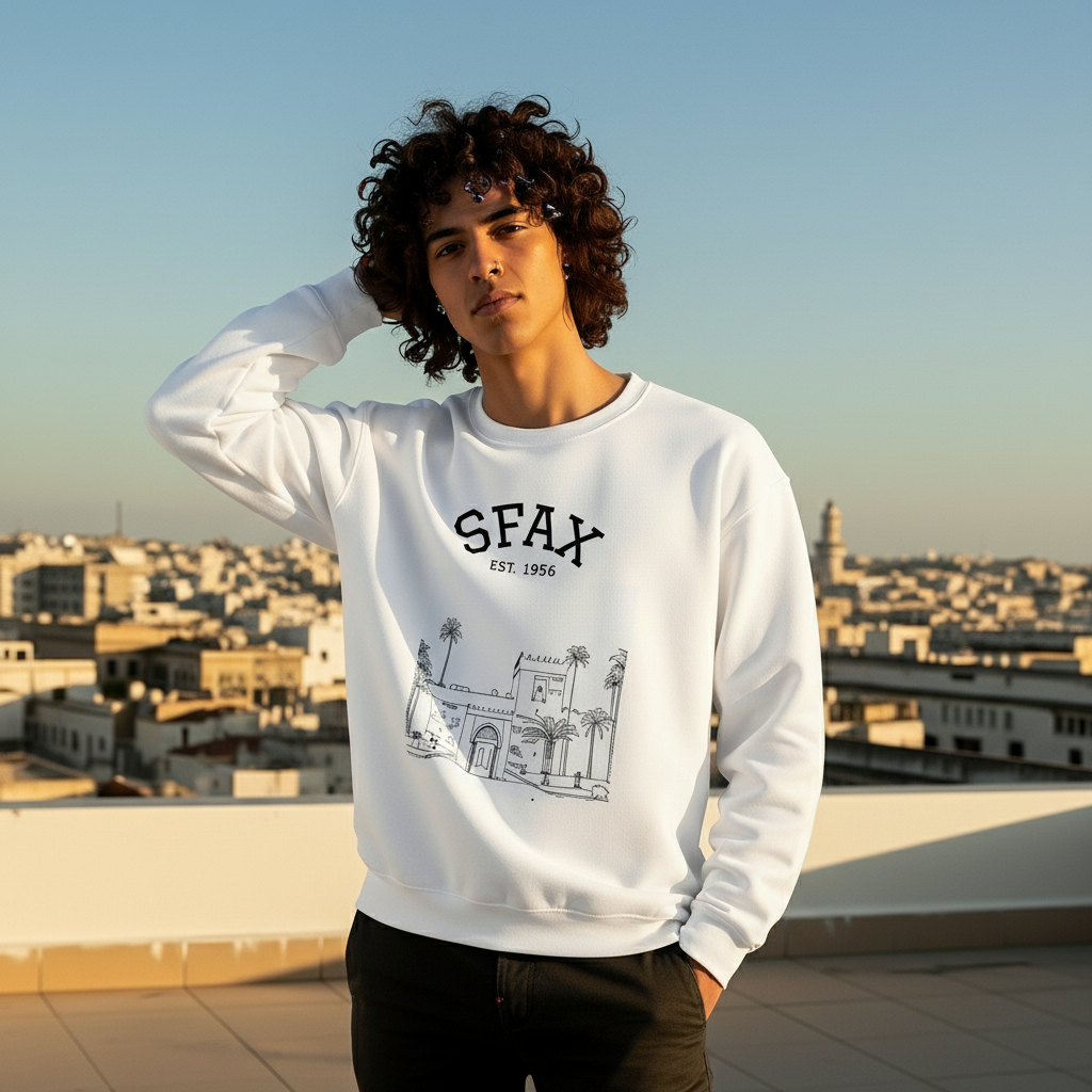 Sfax Tounsi Style Sweatshirt