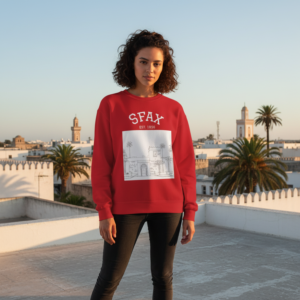 Sfax Tounsi Style Sweatshirt