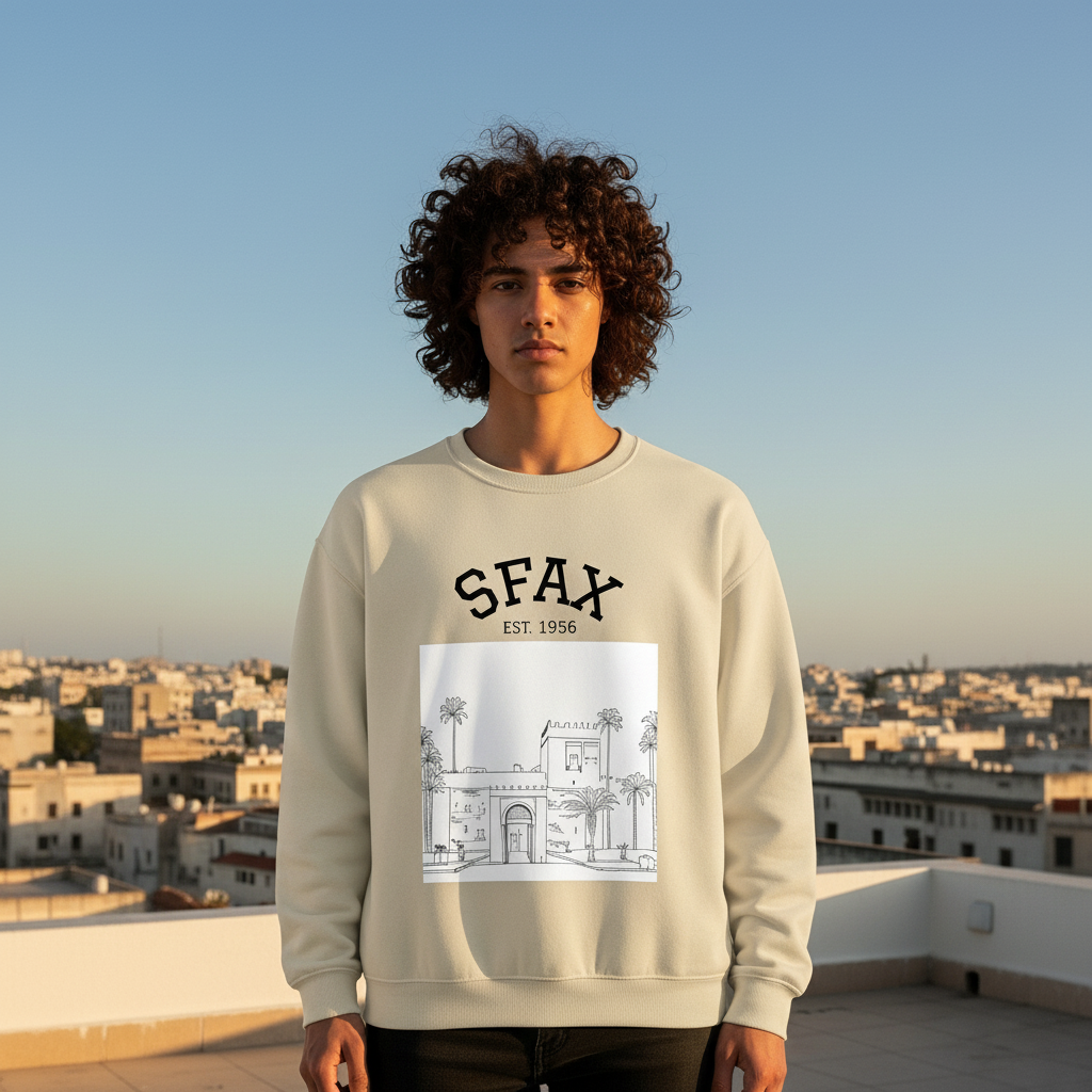 Sfax Tounsi Style Sweatshirt