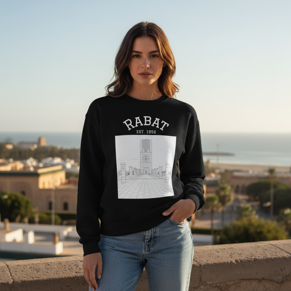Rabat Maghrebi Style Sweatshirt