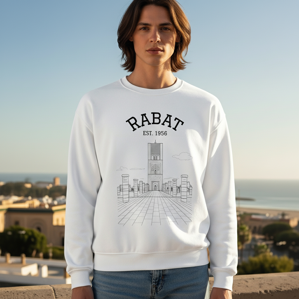 Rabat Maghrebi Style Sweatshirt