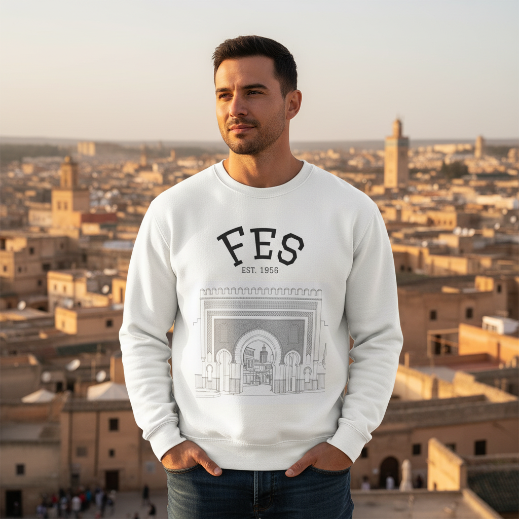 Fes Maghrebi Style Sweatshirt