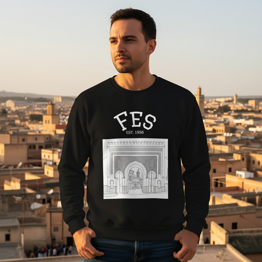 Fes Maghrebi Style Sweatshirt
